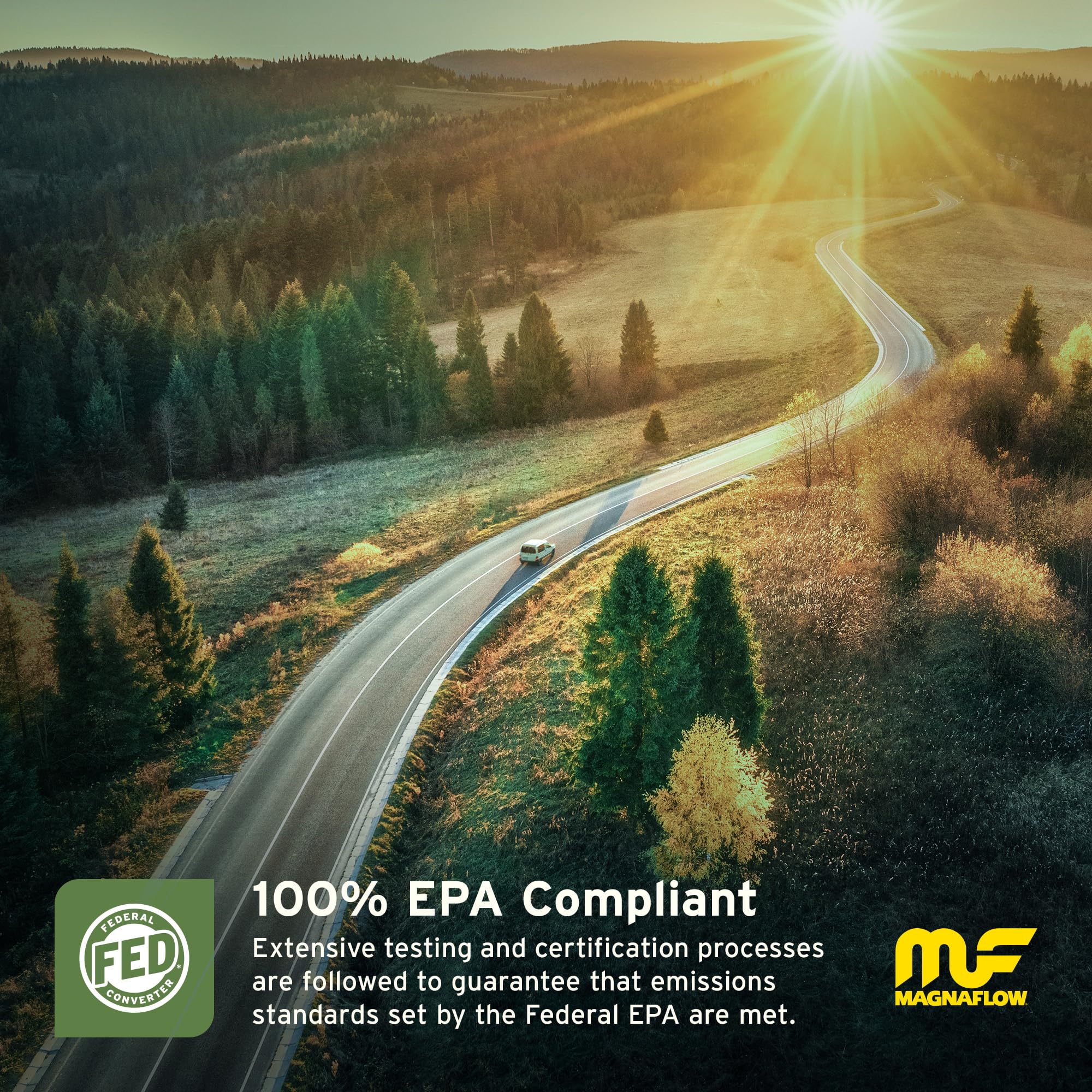 MagnaFlow Catalytic Converter 23227: HM Grade, Direct-Fit, For 1997-1999 Jeep Wrangler (EPA Compliant)